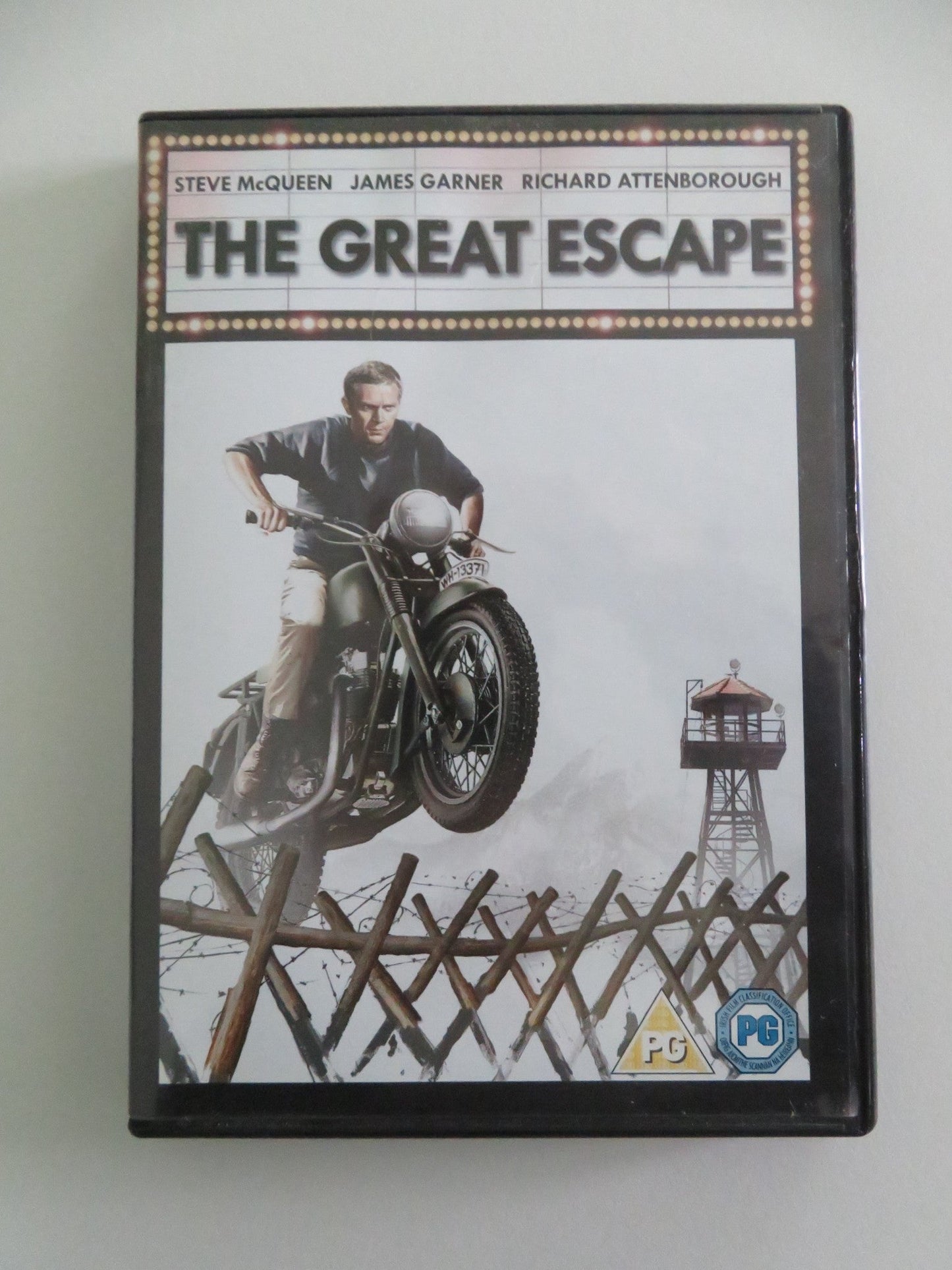 THE GREAT ESCAPE - C (DVD) STEVE MCQUEEN JAMES GARNER 1963 REGION 2 Movie posters