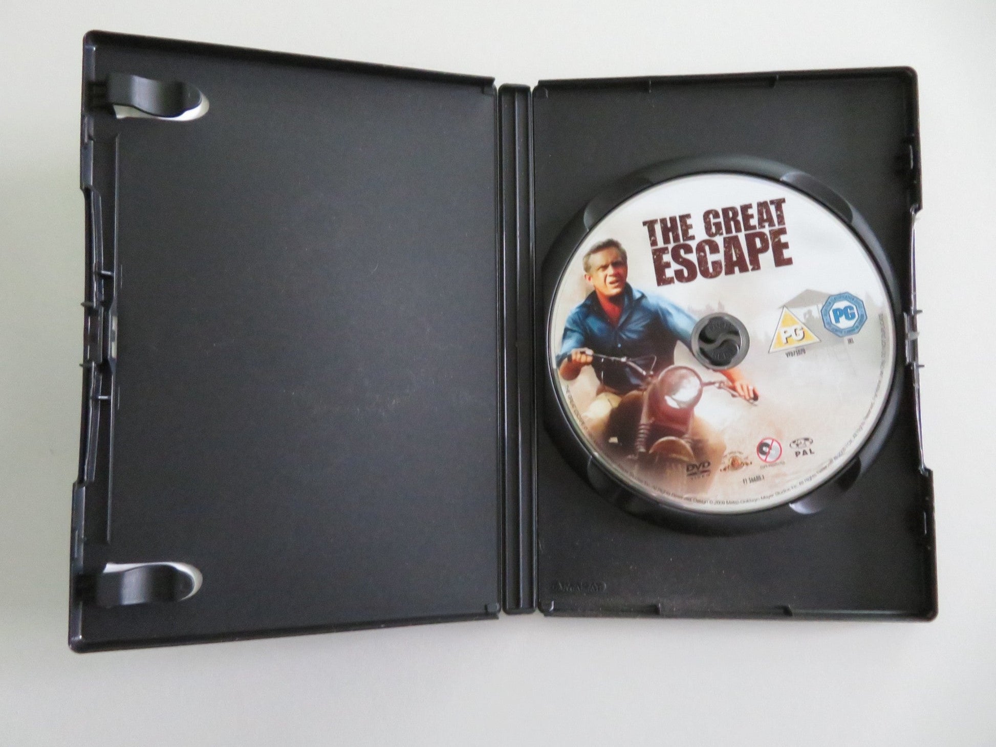 THE GREAT ESCAPE - C (DVD) STEVE MCQUEEN JAMES GARNER 1963 REGION 2 Movie posters