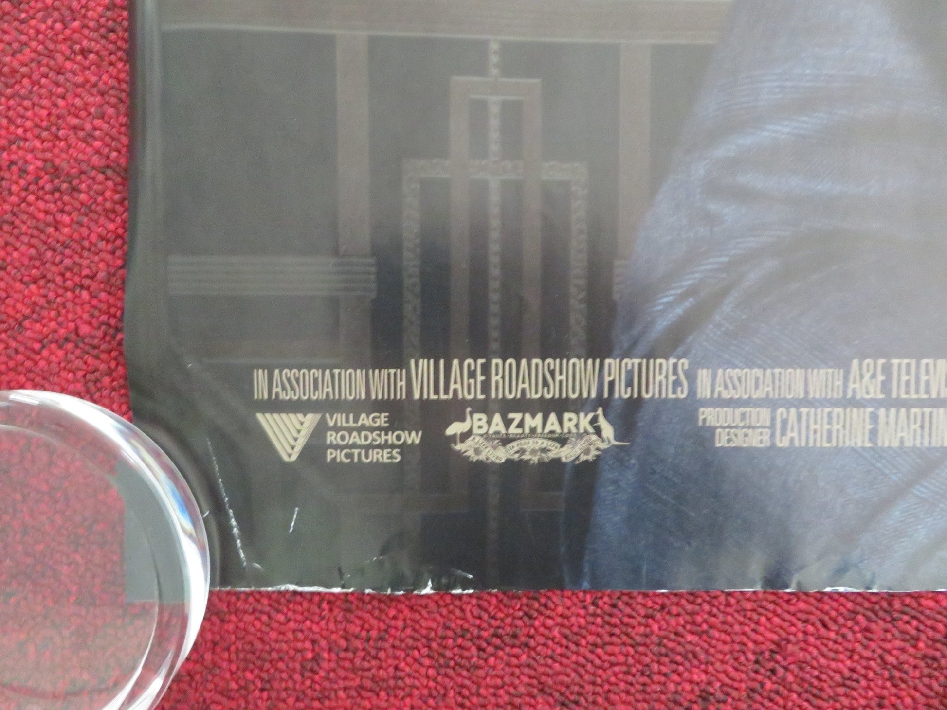 THE GREAT GATSBY - B UK QUAD ROLLED POSTER JOEL EDGERTON LEONARDO DICAPRIO 2013 Movie posters