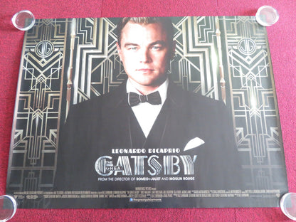 THE GREAT GATSBY UK QUAD ROLLED POSTER LEONARDO DICAPRIO JOEL EDGERTON 2013 Rendezvous Cinema Movie posters