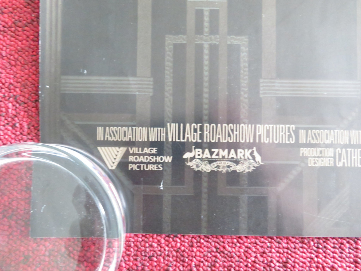 THE GREAT GATSBY UK QUAD ROLLED POSTER LEONARDO DICAPRIO JOEL EDGERTON 2013 Rendezvous Cinema Movie posters