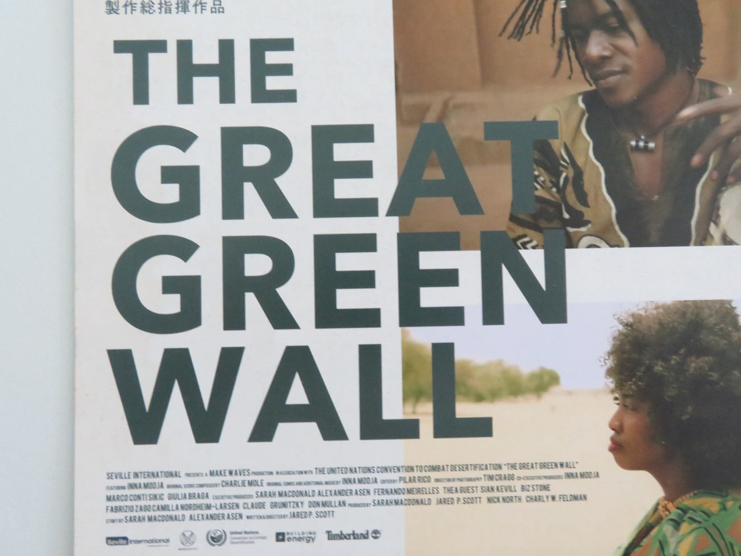 The Great Green Wall Japanese Chirashi (B5) Poster Inna Modja Blues 2019 Movie posters