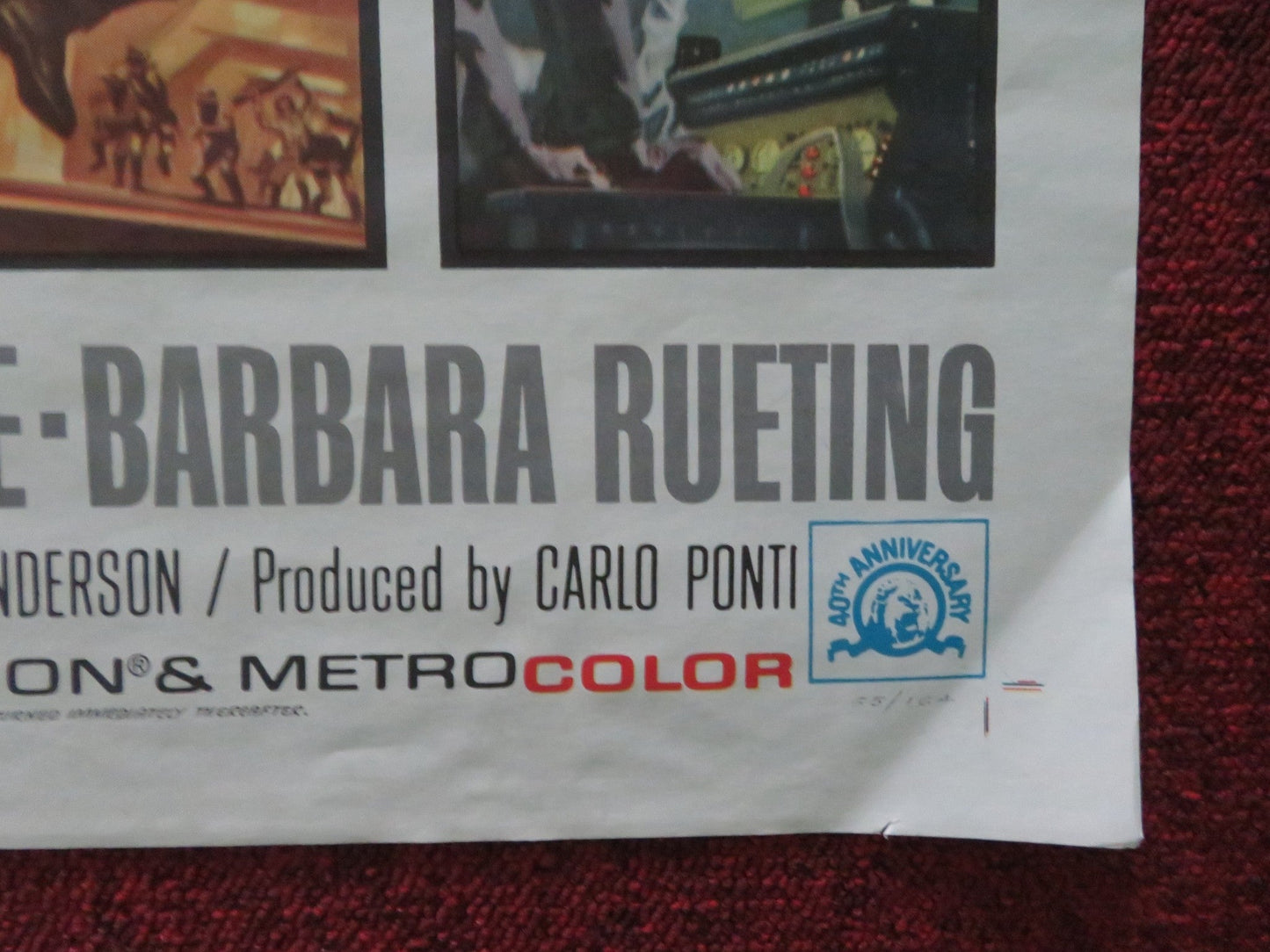 THE GREAT SPY MISSION FOLDED US ONE SHEET POSTER SOPHIA LOREN G. PEPPARD 1965 Movie posters