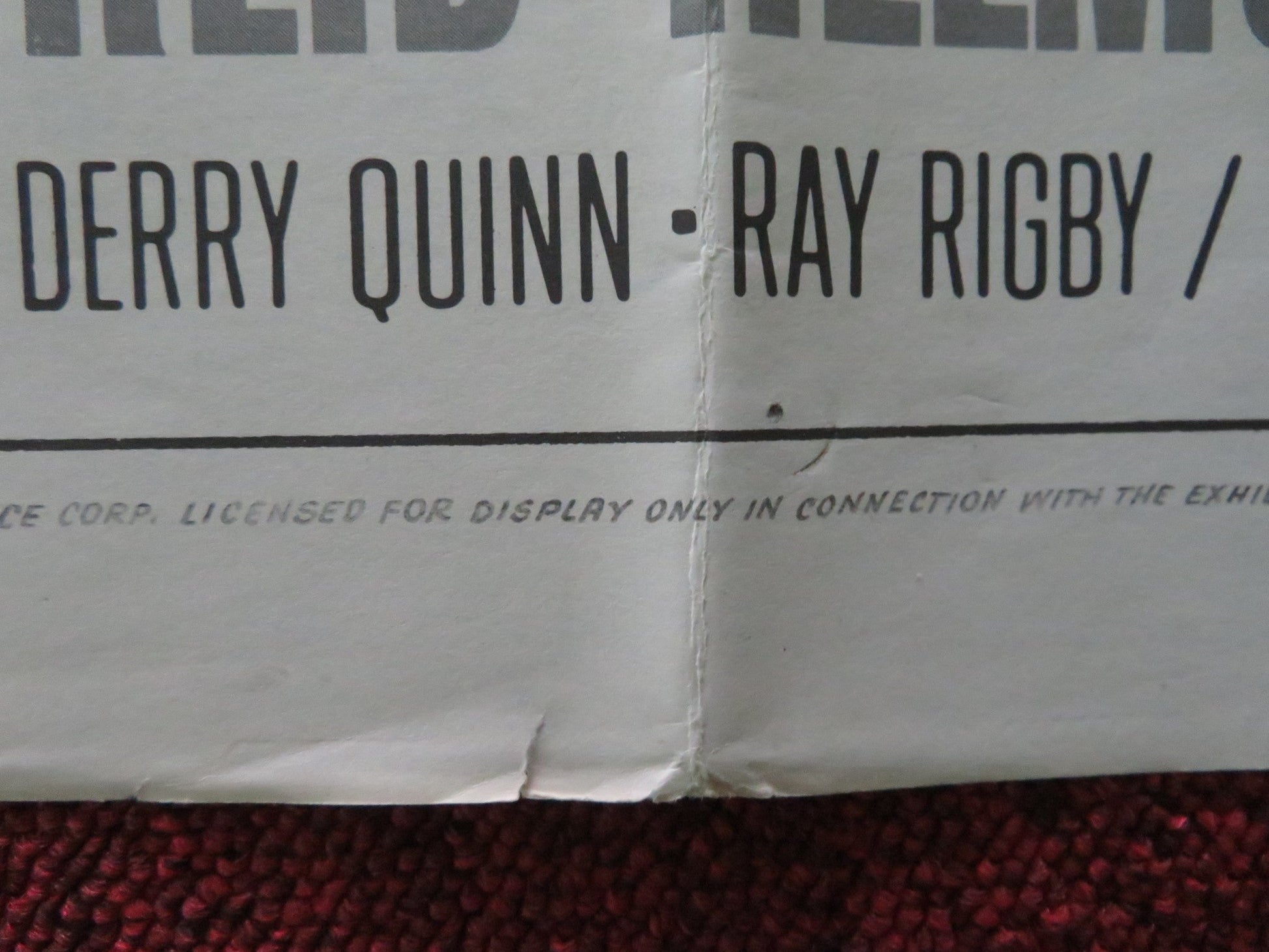 THE GREAT SPY MISSION FOLDED US ONE SHEET POSTER SOPHIA LOREN G. PEPPARD 1965 Movie posters