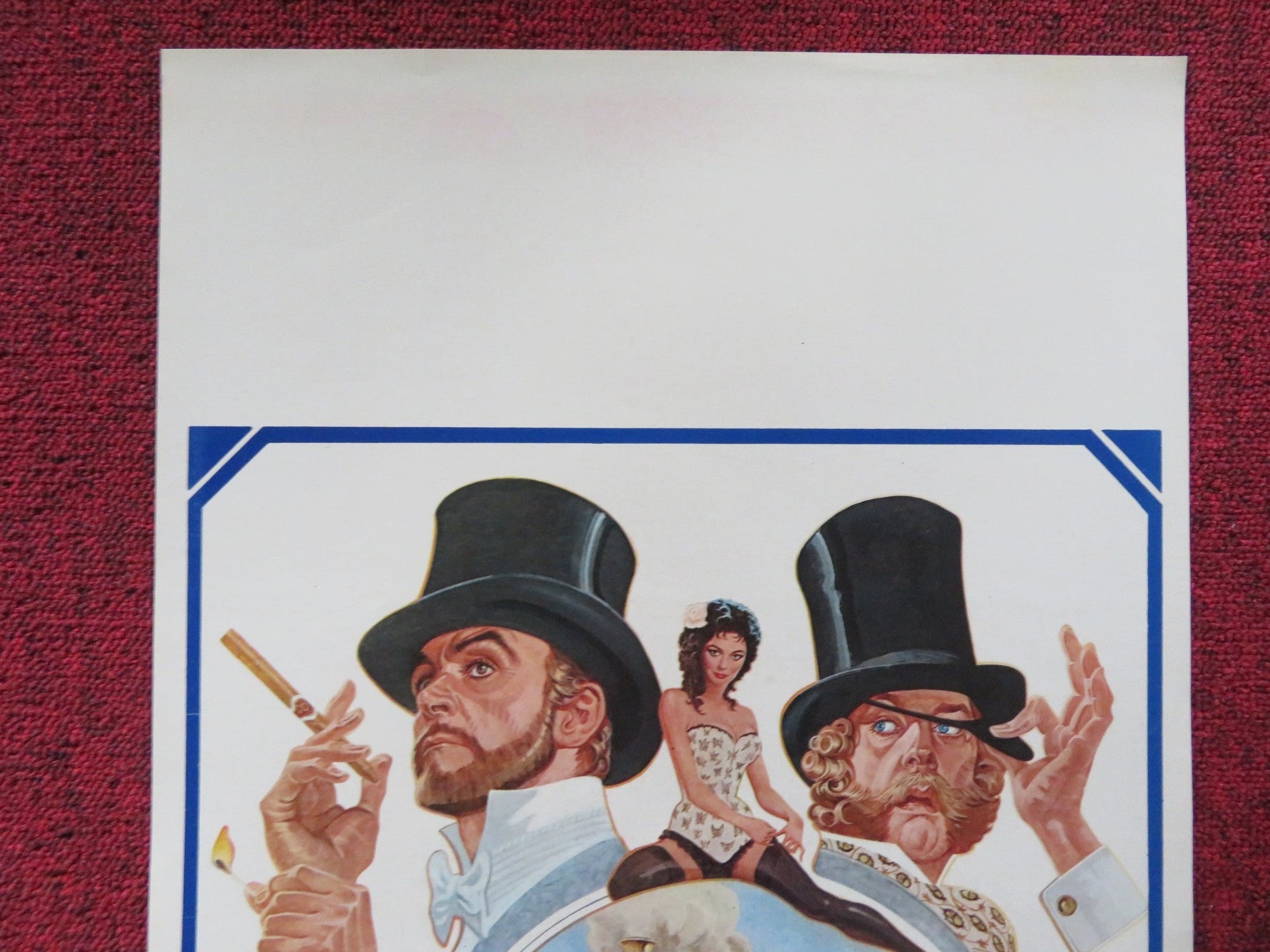 THE GREAT TRAIN ROBBERY ITALIAN LOCANDINA POSTER SEAN CONNERY D. SUTHERLAND 1979 Rendezvous Cinema Movie posters
