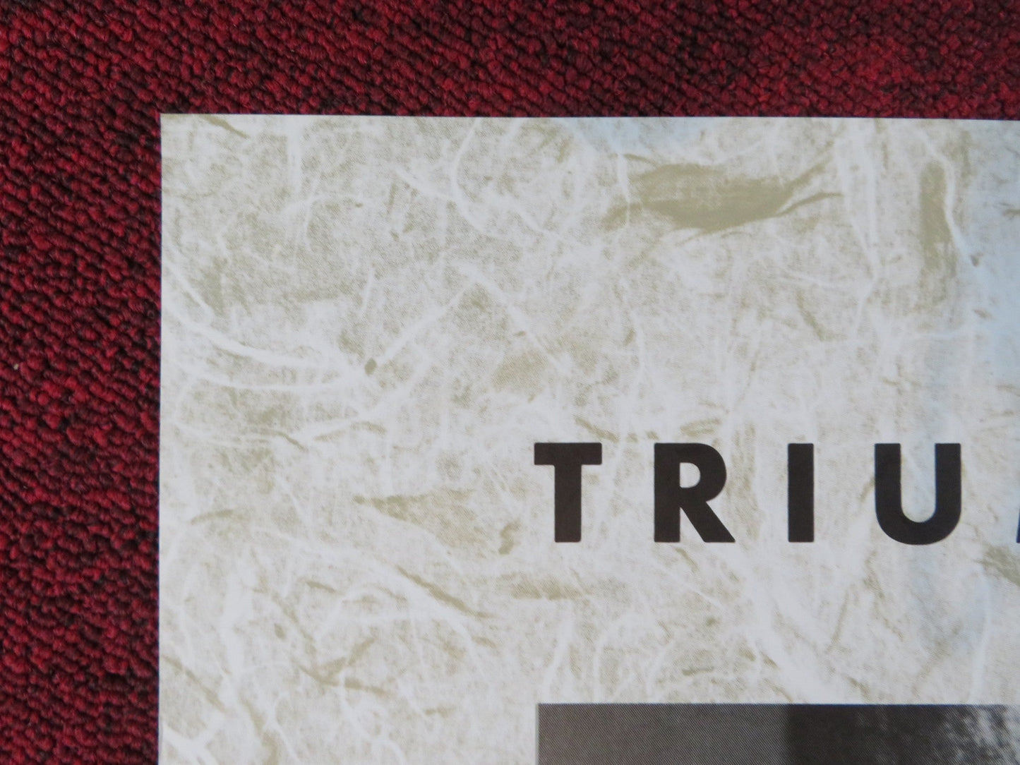 THE GREAT WHITE HOPE GERMAN A1 POSTER FOLDED JAMES EARL JONES 1970 Rendezvous Cinema Movie posters