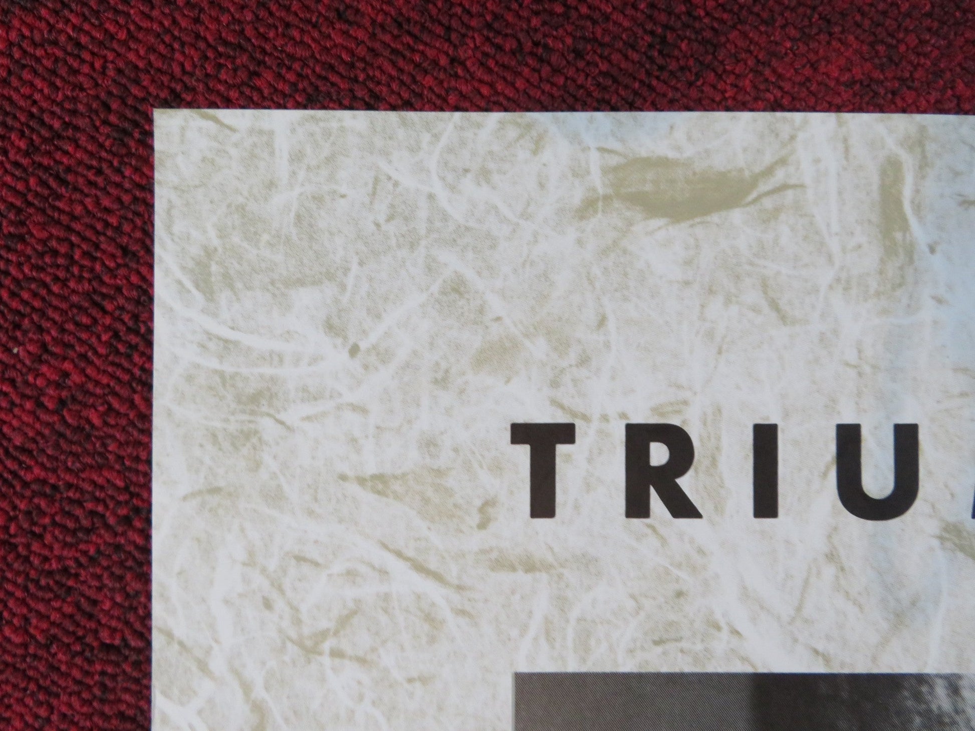 THE GREAT WHITE HOPE GERMAN A1 POSTER FOLDED JAMES EARL JONES 1970 Rendezvous Cinema Movie posters