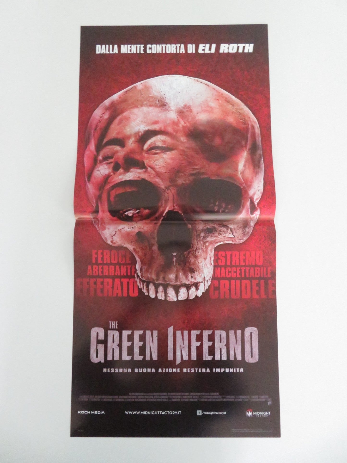 THE GREEN INFERNO ITALIAN LOCANDINA POSTER LORENZA IZZO ARIEL LEVY 2013 Movie posters