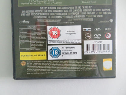 THE GREEN MILE - TWO - DISC SPECIAL EDITION (DVD) TOM HANKS 1999 REGION 2 Movie posters