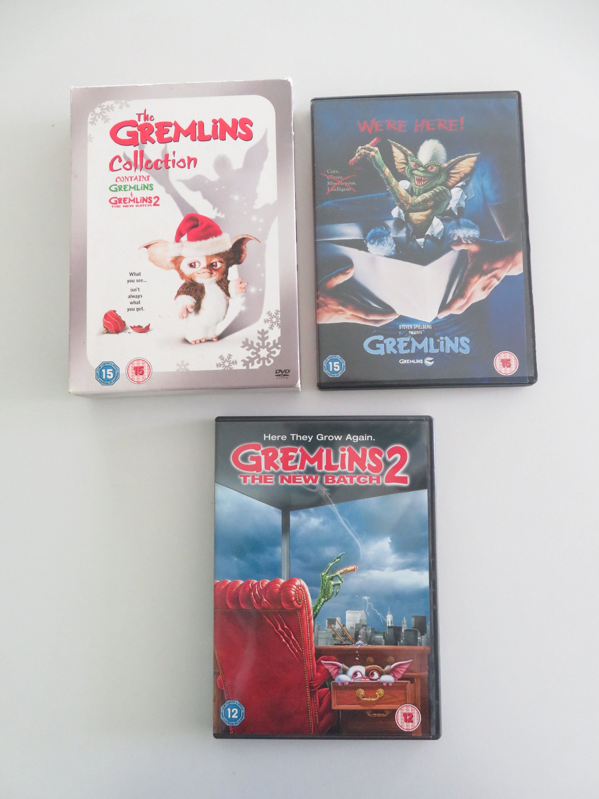 The Gremlins Collection - Gremlins and Gremlins 2 (DVD BoxSet) 1984 Region 2 Movie posters