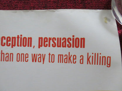 THE GRIFTERS UK QUAD ROLLED POSTER ANJELICA HUSTON JOHN CUSACK 1990 Rendezvous Cinema Movie posters