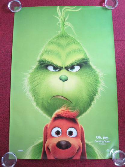 THE GRINCH - B US ONE SHEET ROLLED POSTER CUMBERBATCH CAMERON SEELY 2018 Rendezvous Cinema Movie posters