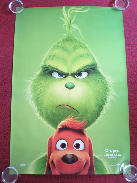 THE GRINCH - B US ONE SHEET ROLLED POSTER CUMBERBATCH CAMERON SEELY 2018 Rendezvous Cinema Movie posters