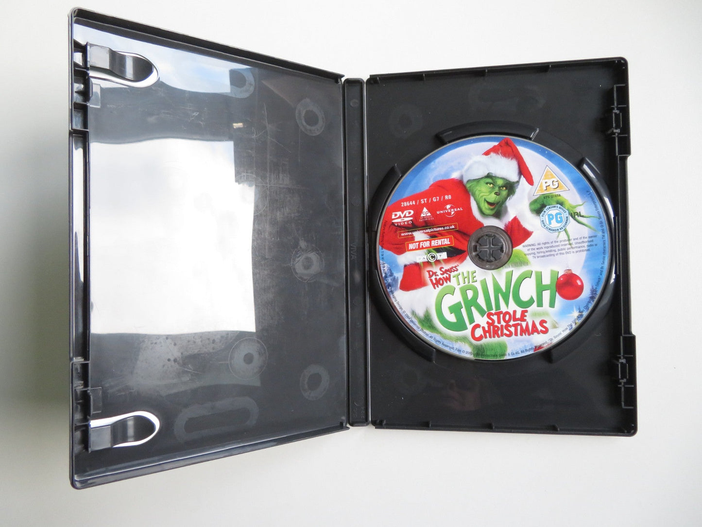 THE GRINCH (DVD) JIM CARREY TAYLOR MOMSEN 2000 REGION 2 - Rendezvous Cinema