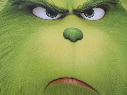 THE GRINCH US ONE SHEET ROLLED POSTER BENEDICT CUMBERBATCH CAMERON SEELY 2018 Rendezvous Cinema Movie posters