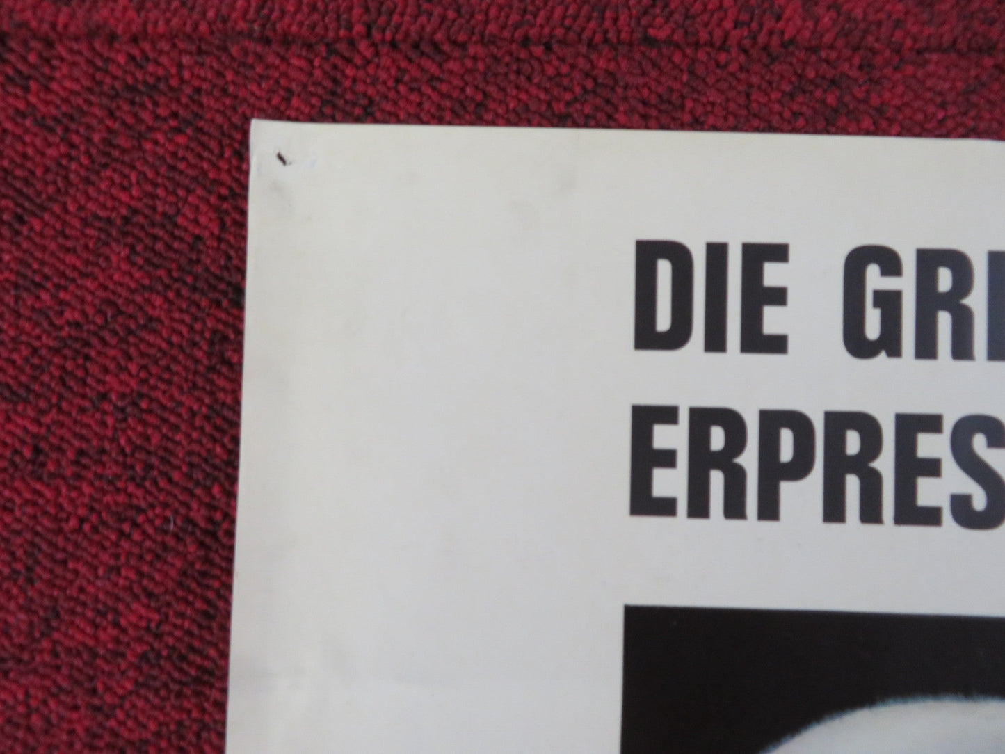 THE GRISSOM GANG GERMAN A1 POSTER FOLDED KIM DARBY SCOTT WILSON 1971 Rendezvous Cinema Movie posters