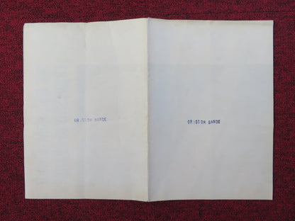 THE GRISSOM GANG GERMAN A1 POSTER FOLDED KIM DARBY SCOTT WILSON 1971 Rendezvous Cinema Movie posters