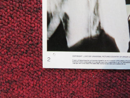 THE GROUNDSTAR CONSPIRACY - 2 LOBBY CARD GEORGE PEPPARD CLIFF POTTS 1972 Rendezvous Cinema Movie posters