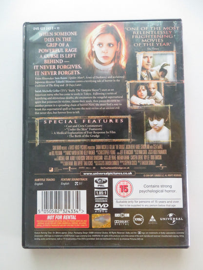 THE GRUDGE (DVD) SARAH MICHELLE GELLAR BILL PULLMAN 2004 REGION 2 Movie posters