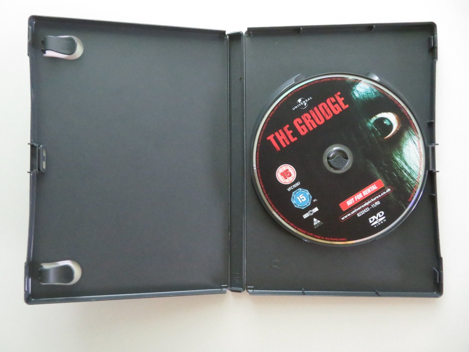 THE GRUDGE (DVD) SARAH MICHELLE GELLAR BILL PULLMAN 2004 REGION 2 Movie posters