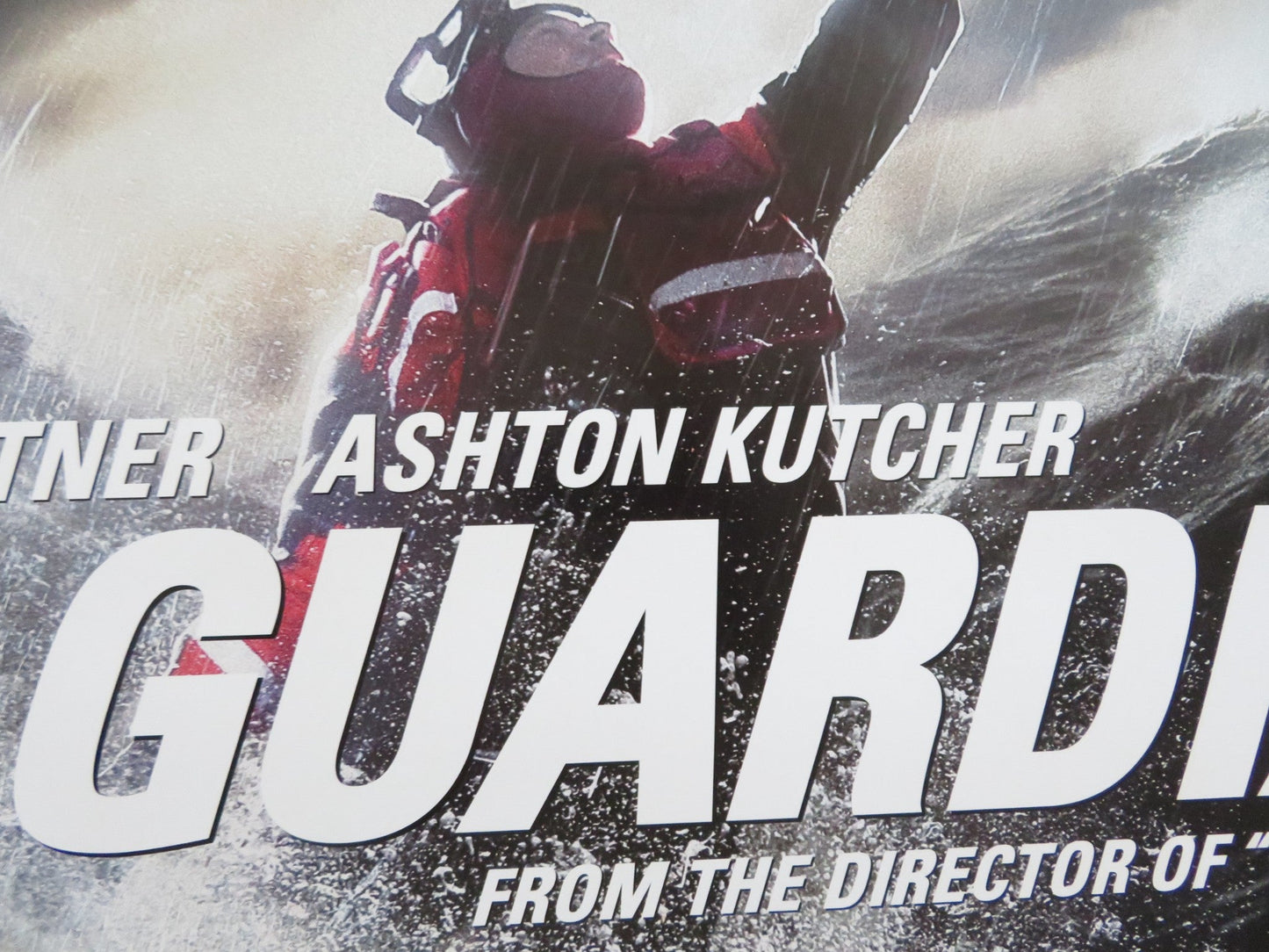 THE GUARDIAN US ONE SHEET ROLLED POSTER KEVIN COSTNER ASHTON KUTCHER 2006 Rendezvous Cinema Movie posters