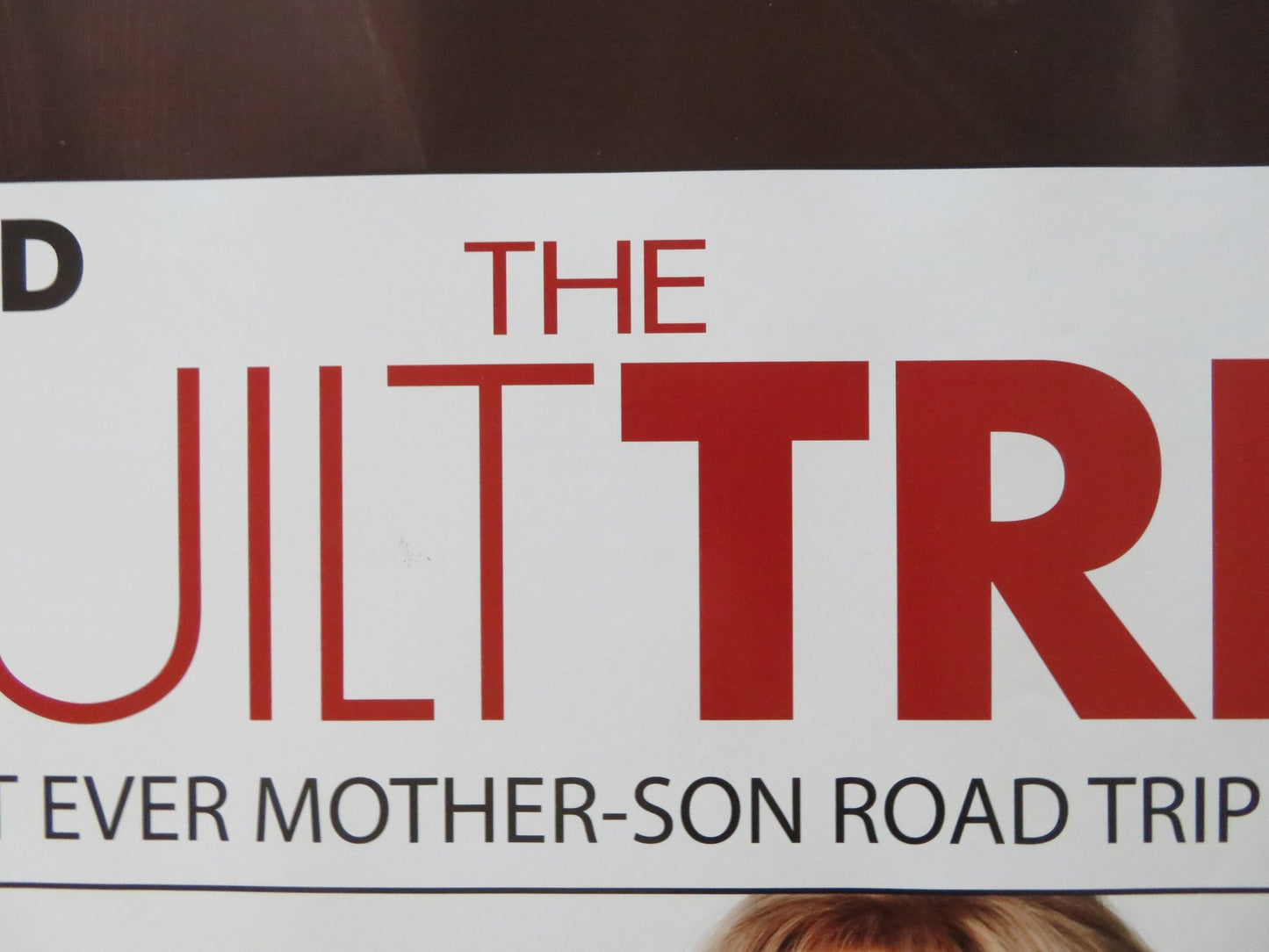 THE GUILT TRIP UK QUAD ROLLED POSTER BARBRA STREISAND SETH ROGEN 2012 Rendezvous Cinema Movie posters