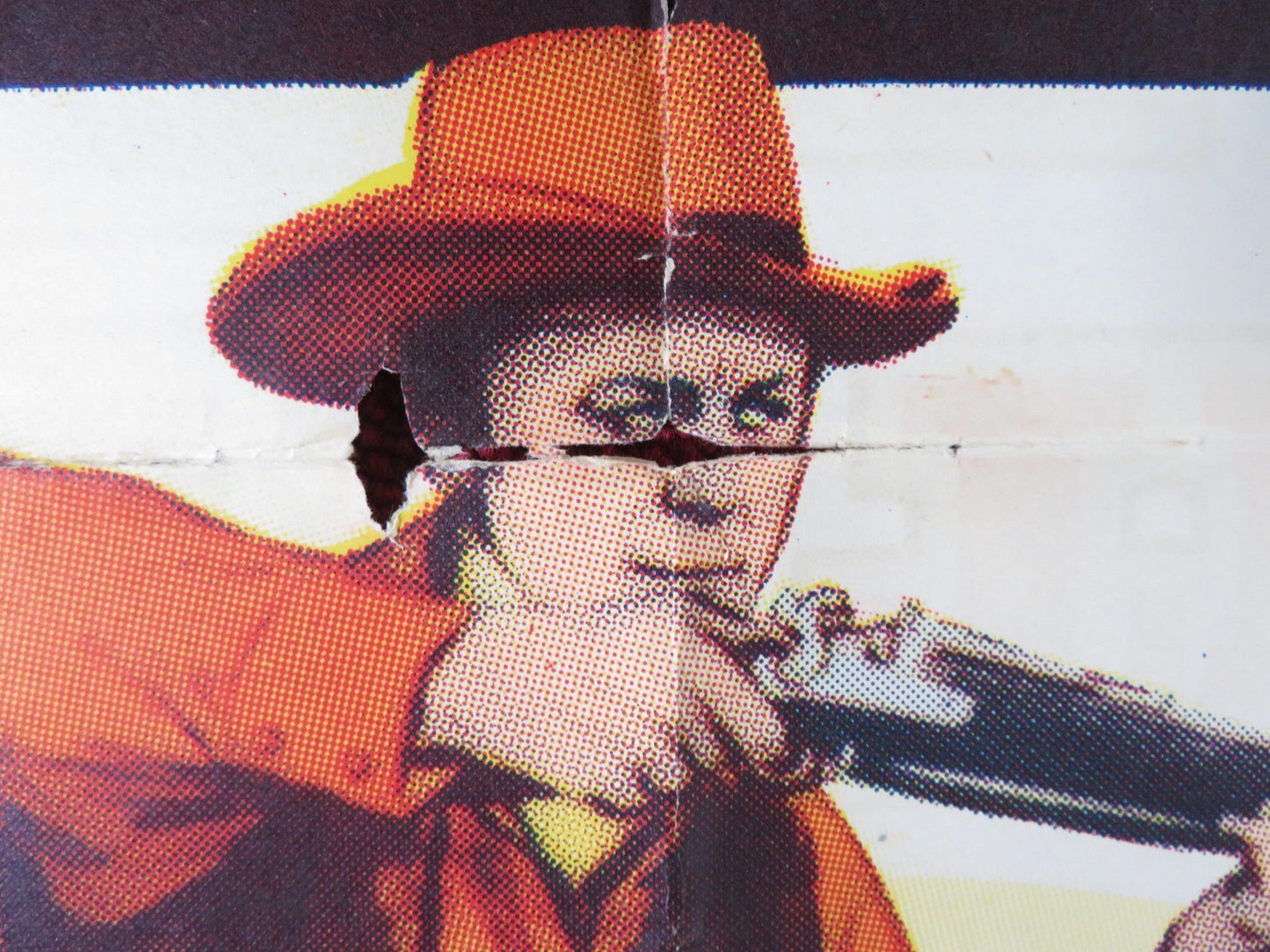 THE GUN THAT WON THE WEST FOLDED US ONE SHEET POSTER DENNIS MORGAN 1955 Rendezvous Cinema Movie posters