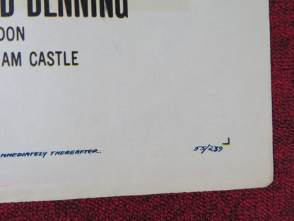 THE GUN THAT WON THE WEST FOLDED US ONE SHEET POSTER DENNIS MORGAN 1955 Rendezvous Cinema Movie posters