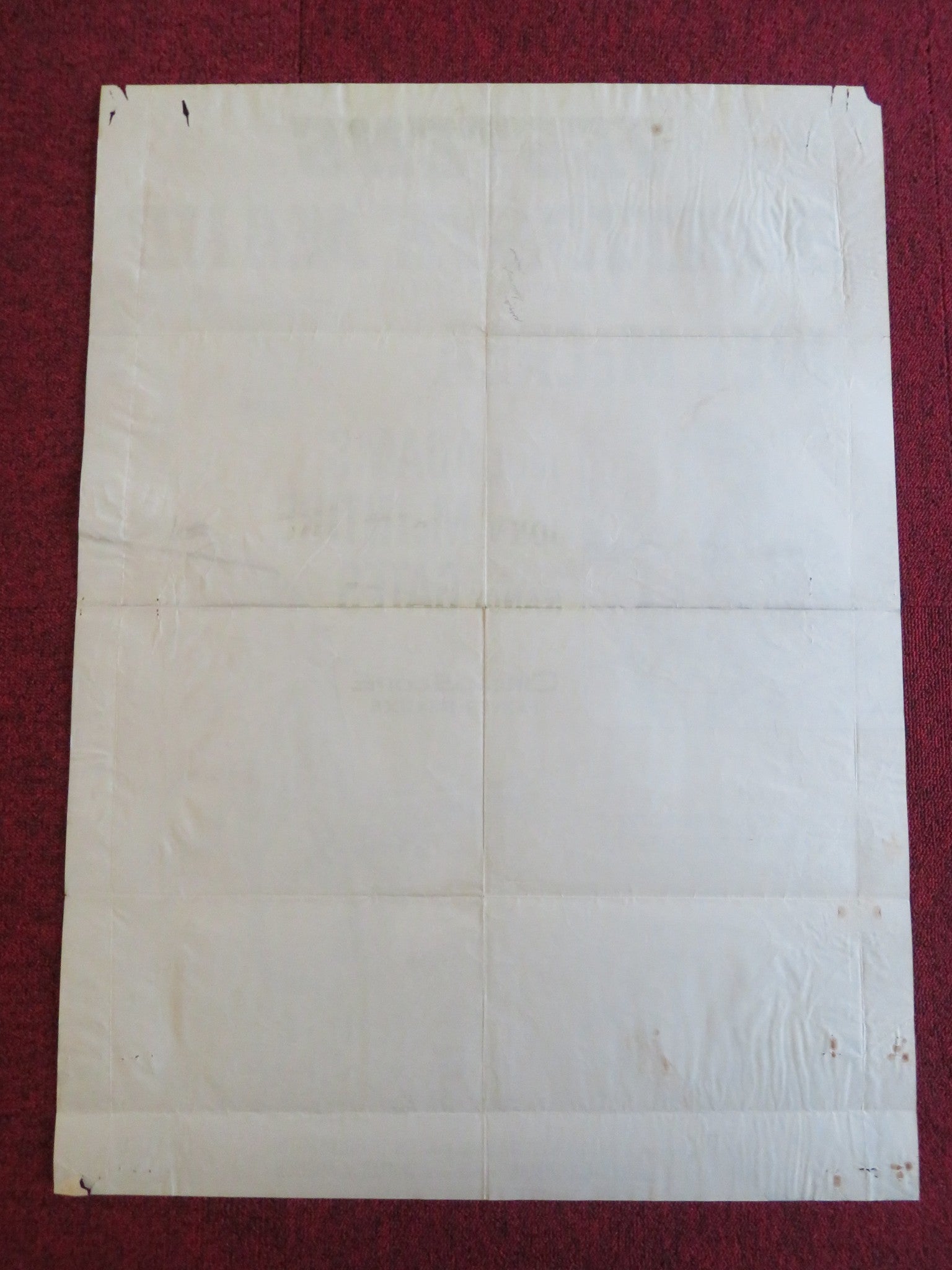 THE GUNFIGHT AT DODGE CITY DANISH POSTER ROLLED JOEL MCCREA JULIE ADAMS 1960 Rendezvous Cinema Movie posters