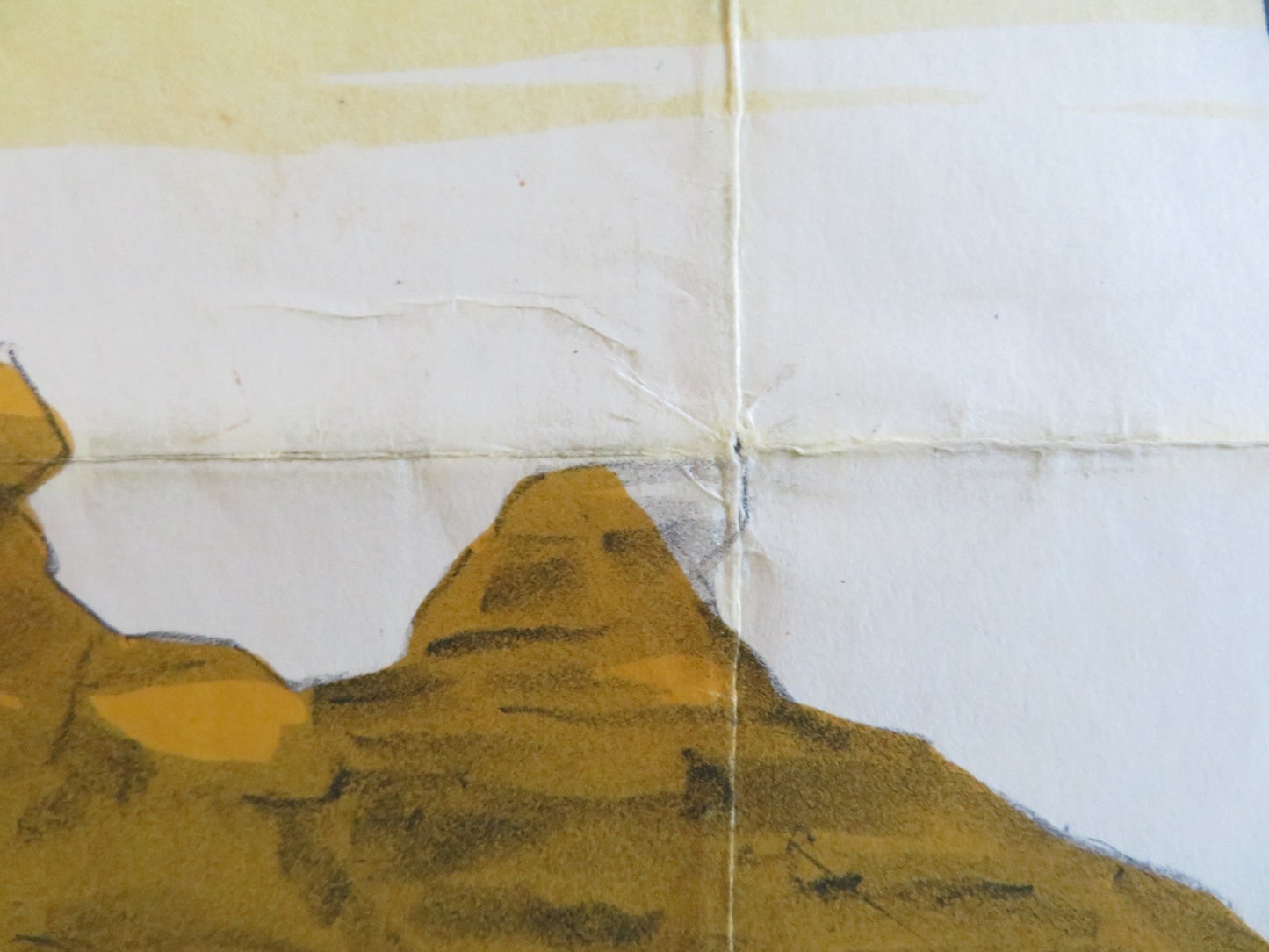 THE GUNFIGHT AT DODGE CITY DANISH POSTER ROLLED JOEL MCCREA JULIE ADAMS 1960 Rendezvous Cinema Movie posters