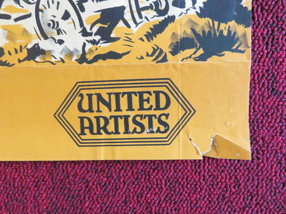 THE GUNFIGHT AT DODGE CITY DANISH POSTER ROLLED JOEL MCCREA JULIE ADAMS 1960 Rendezvous Cinema Movie posters