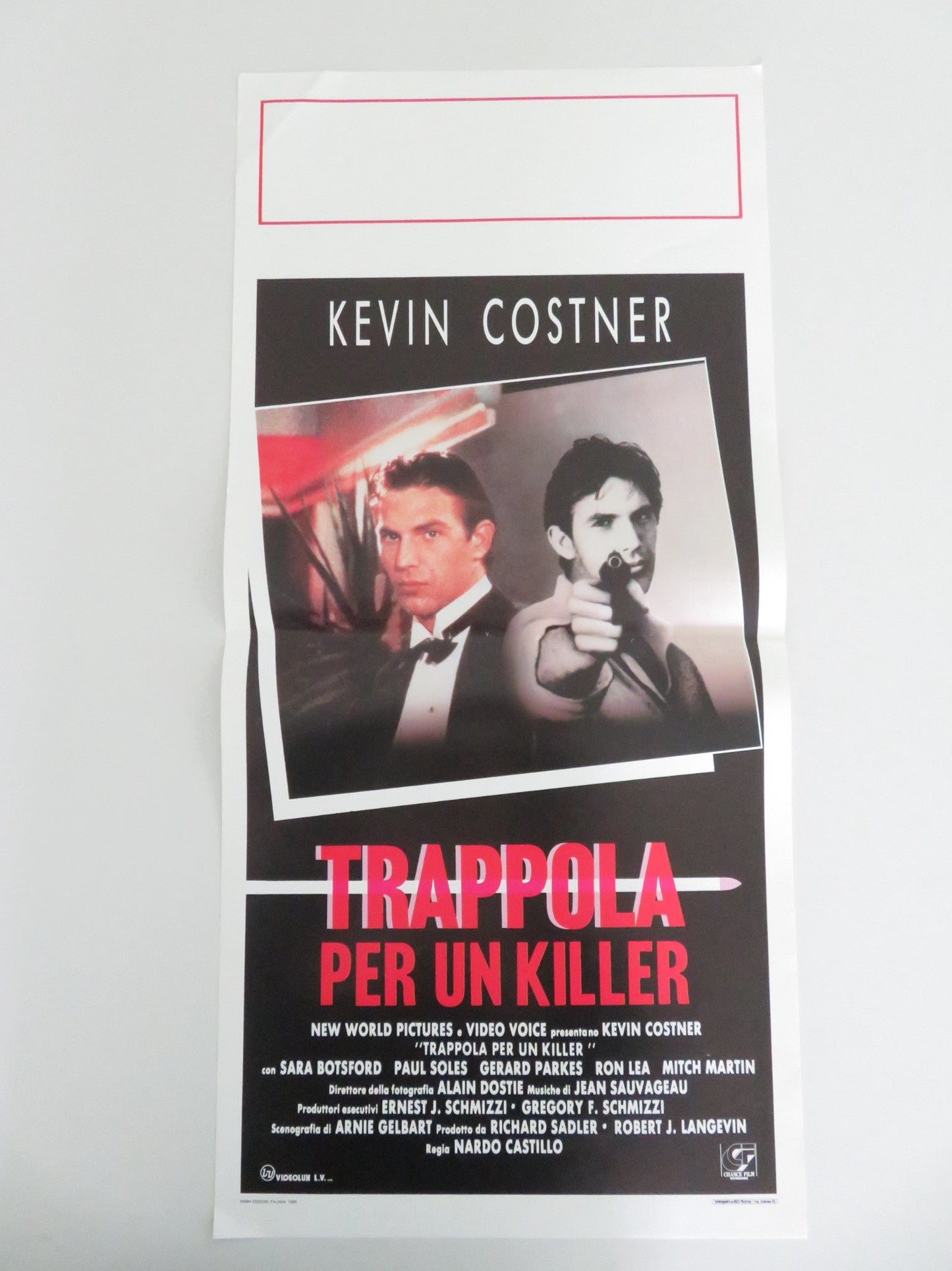 THE GUNRUNNER ITALIAN LOCANDINA POSTER KEVIN COSTNER SARA BOTSFORD 1989 Movie posters