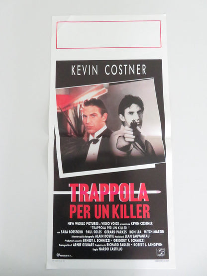 THE GUNRUNNER ITALIAN LOCANDINA POSTER KEVIN COSTNER SARA BOTSFORD 1989 Movie posters