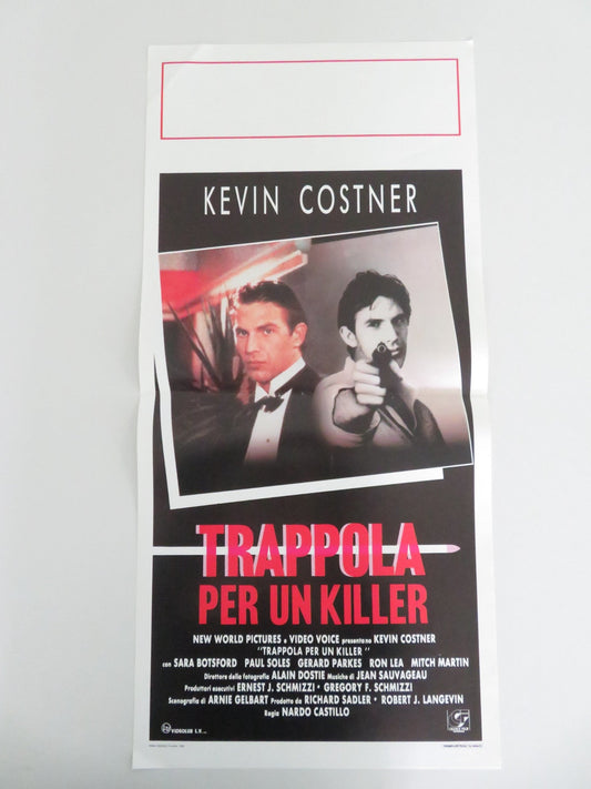 THE GUNRUNNER ITALIAN LOCANDINA POSTER KEVIN COSTNER SARA BOTSFORD 1989 Movie posters