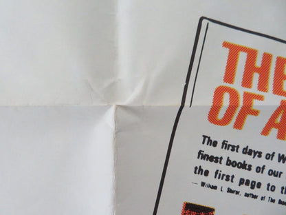 THE GUNS OF AUGUST FOLDED US ONE SHEET POSTER WEAVER WINSTON CHURCHILL 1965 Movie posters