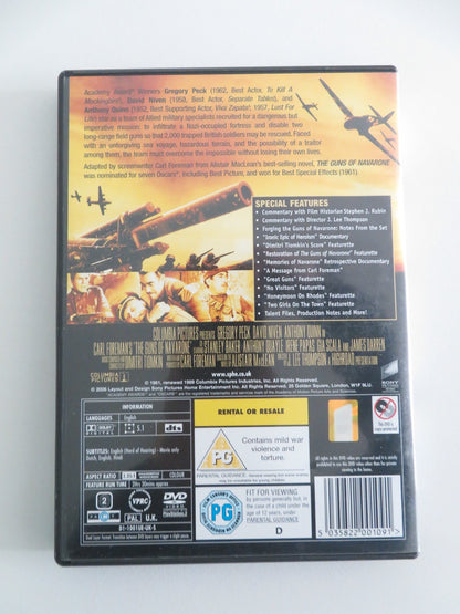 THE GUNS OF NAVARONE - 2 - DISC SPECIAL EDITION (DVD) GREGORY PECK 1961 REGION 2 Movie posters