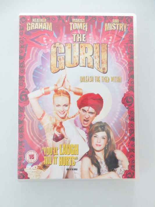 The Guru (DVD) Jimi Mistry Heather Graham Marisa Tomei 2002 Region 2, 4 Movie posters