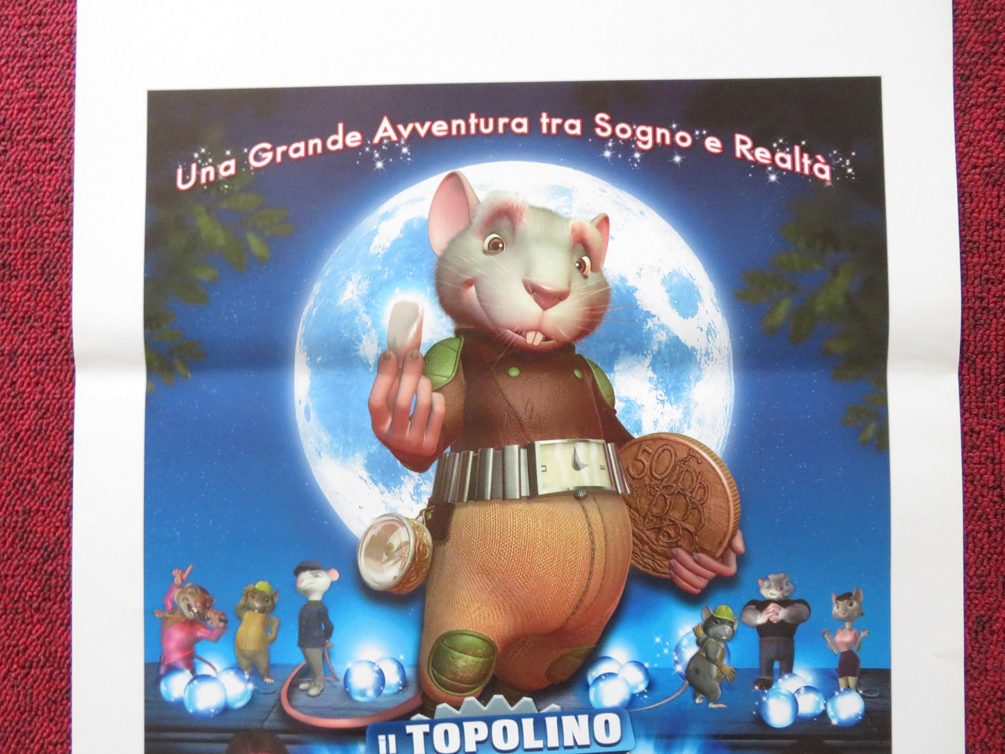 THE HAIRY TOOTH FAIRY ITALIAN LOCANDINA POSTER ALEJANDRO AWADA 2006 Rendezvous Cinema Movie posters