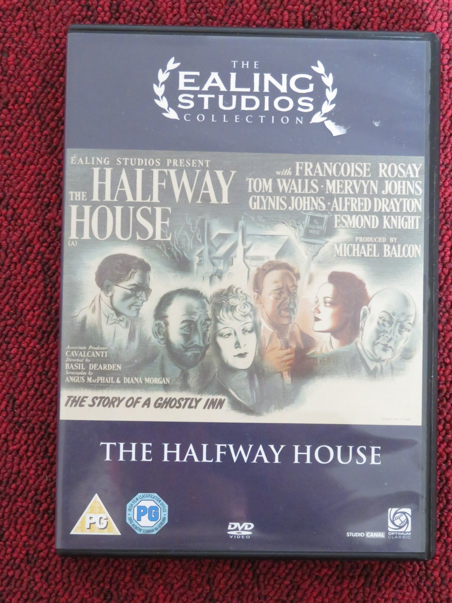 THE HALFWAY HOUSE (DVD) MERVYN JOHNS GLYNIS JOHNS 1944 REGION 2 Rendezvous Cinema Movie posters