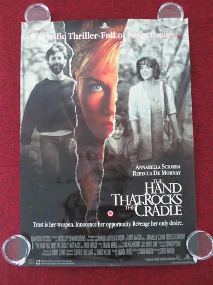 THE HAND THAT ROCKS THE CRADLE POSTER ROLLED REBECCA DE MORNAY MOORE 1992 Movie posters