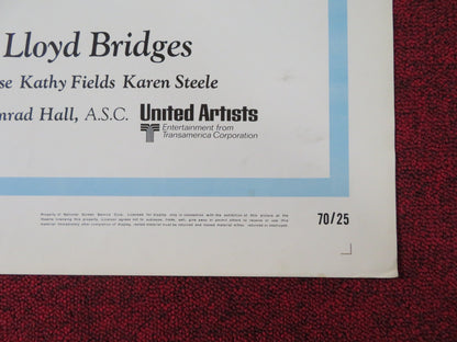 THE HAPPY ENDING FOLDED US ONE SHEET POSTER JEAN SIMMONS JOHN FORSYTHE 1969 Rendezvous Cinema Movie posters