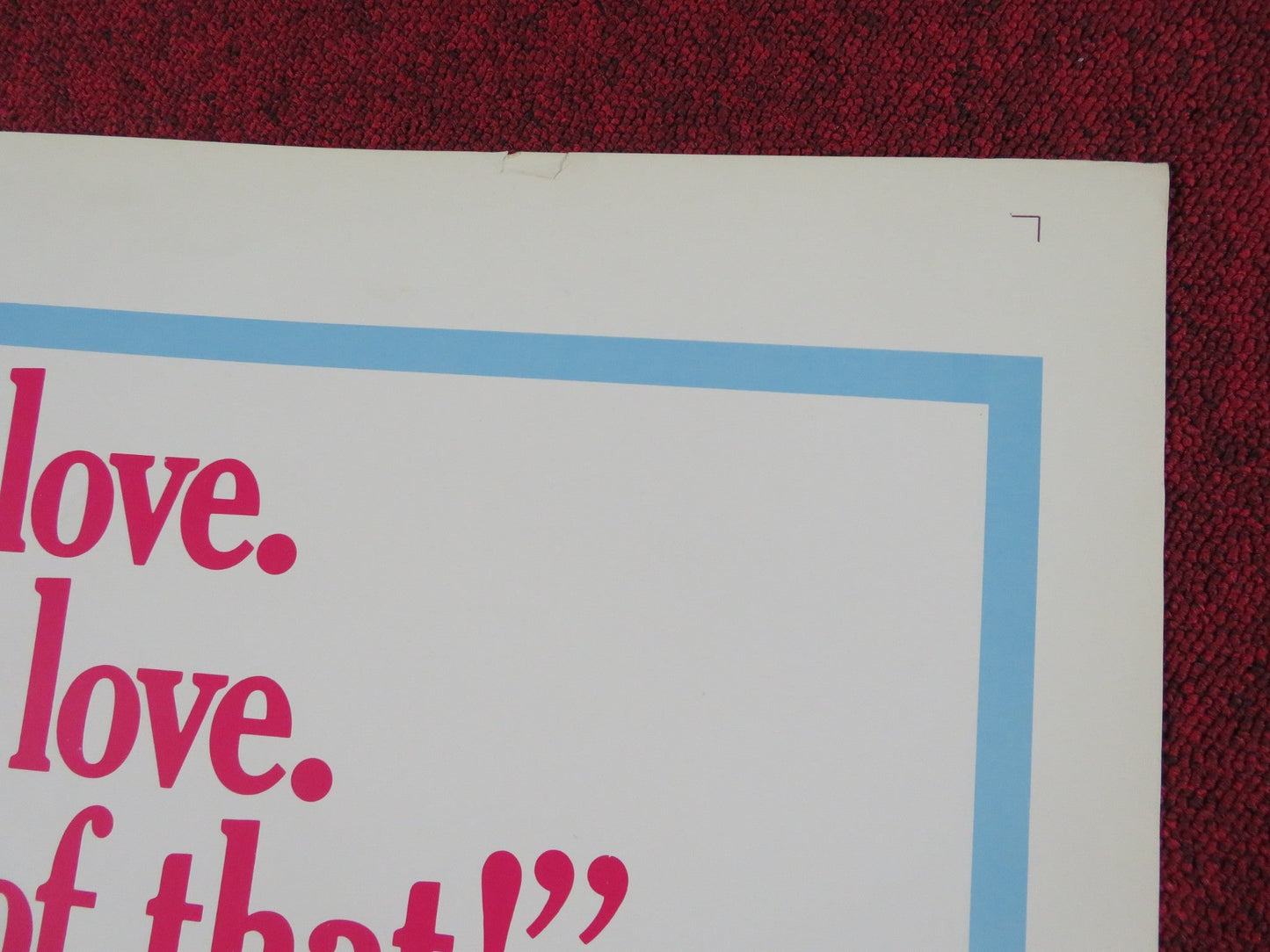 THE HAPPY ENDING FOLDED US ONE SHEET POSTER JEAN SIMMONS JOHN FORSYTHE 1969 Rendezvous Cinema Movie posters