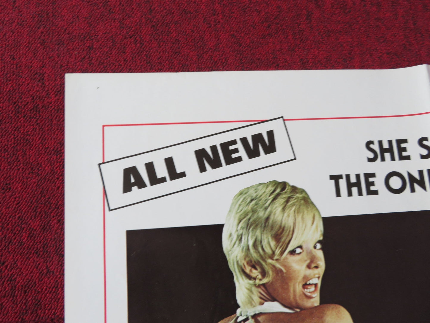 THE HAPPY HOOKER GOES TO WASHINGTON FOLDED US ONE SHEET POSTER G. HAMILTON 1977 Rendezvous Cinema Movie posters