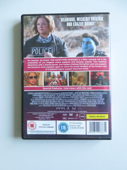 THE HAPPYTIME MURDERS (DVD) MELISSA MCCARTHY ELIZABETH BANKS 2018 REGION 2 - Rendezvous Cinema