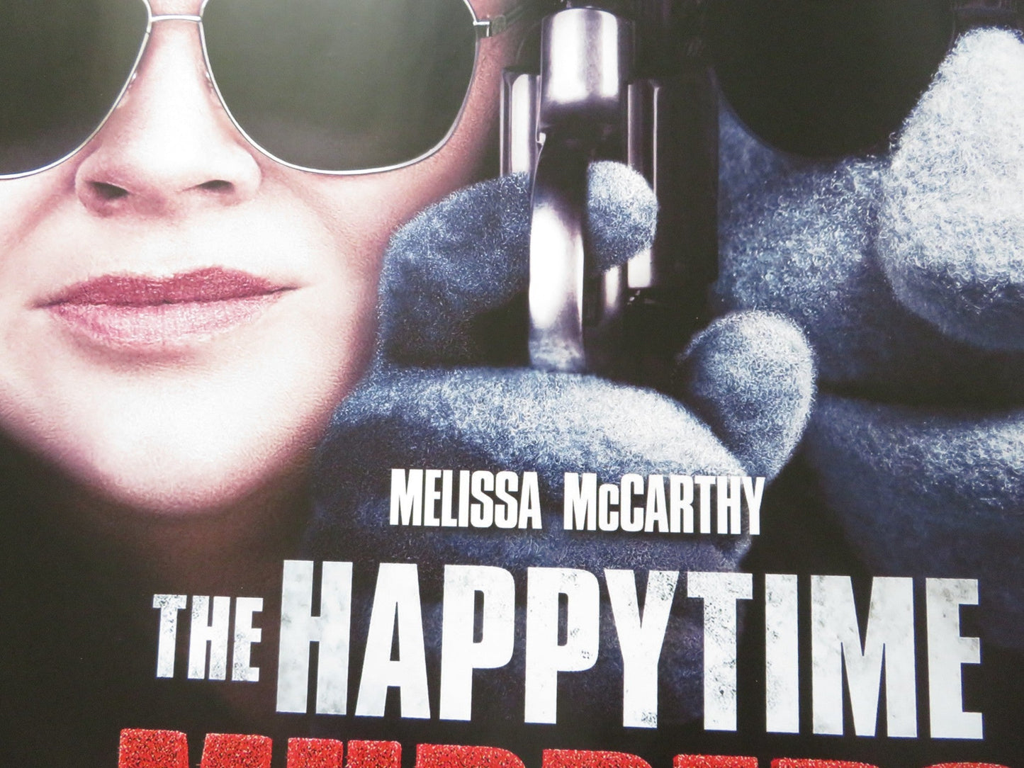 THE HAPPYTIME MURDERS UK QUAD ROLLED POSTER MELISSA MCCARTHY E. BANKS 2018 Rendezvous Cinema Movie posters