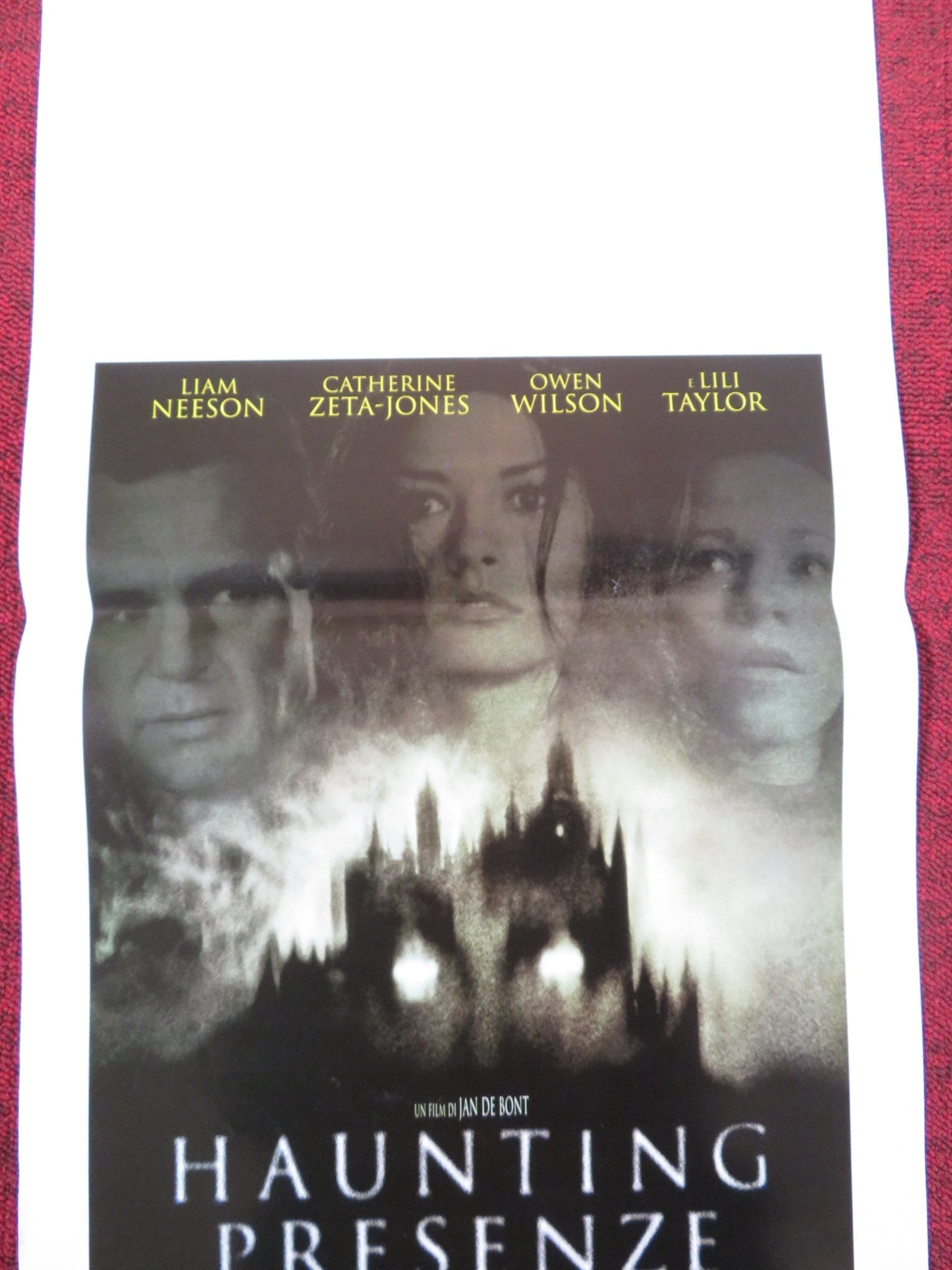 THE HAUNTING ITALIAN LOCANDINA POSTER LIAM NEESON CATHERINE ZETA JONES 1999 Rendezvous Cinema Movie posters