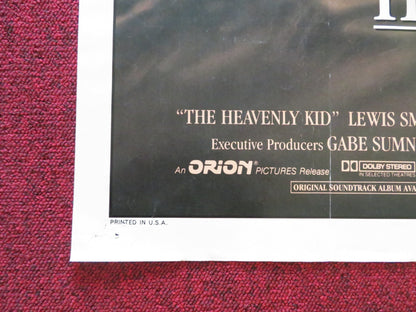 THE HEAVENLY KID FOLDED US ONE SHEET POSTER LEWIS SMITH JASON GEDRICK 1985 Rendezvous Cinema Movie posters