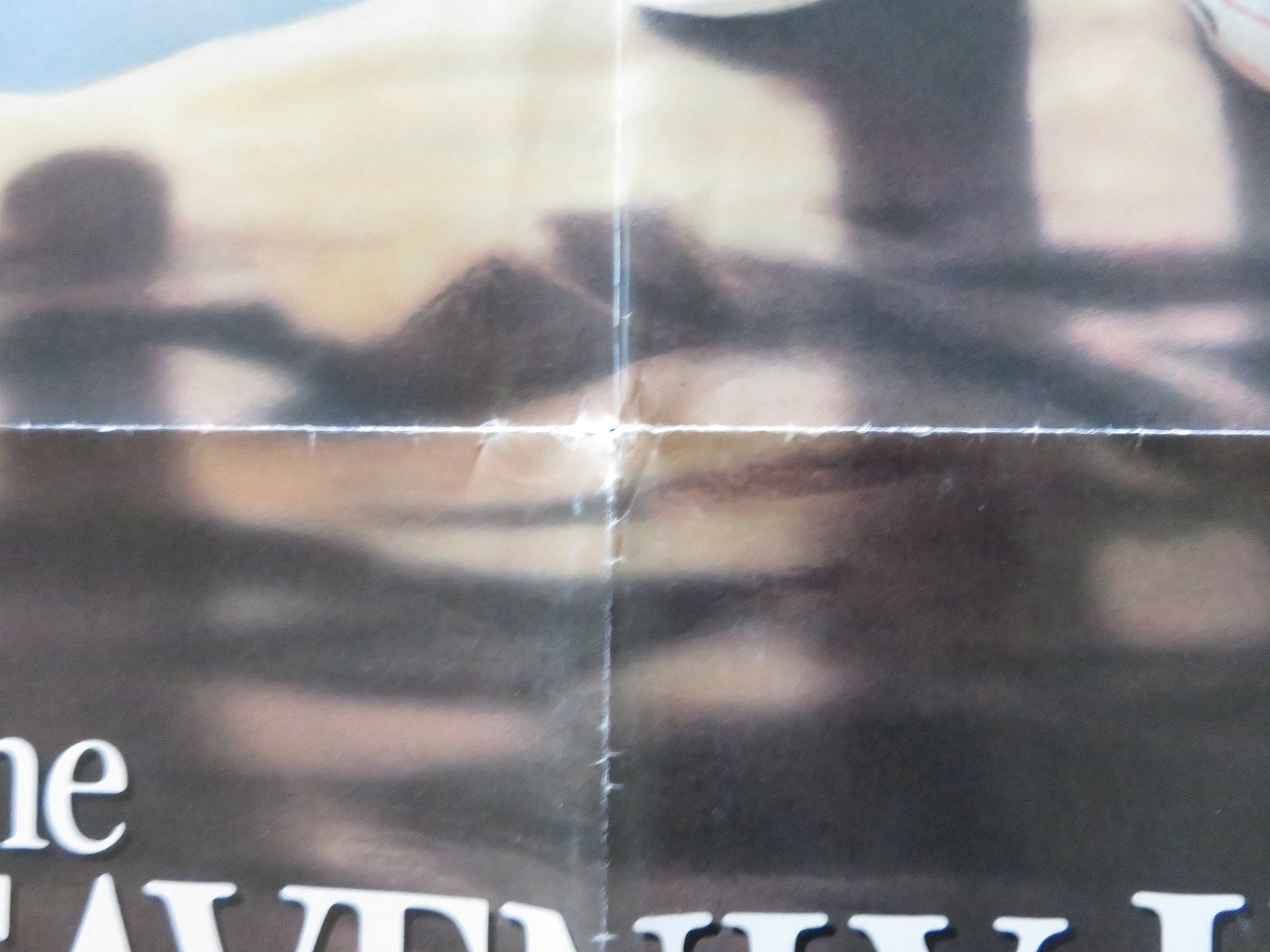 THE HEAVENLY KID FOLDED US ONE SHEET POSTER LEWIS SMITH JASON GEDRICK 1985 Rendezvous Cinema Movie posters