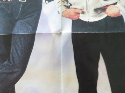 THE HEAVENLY KID FOLDED US ONE SHEET POSTER LEWIS SMITH JASON GEDRICK 1985 Rendezvous Cinema Movie posters