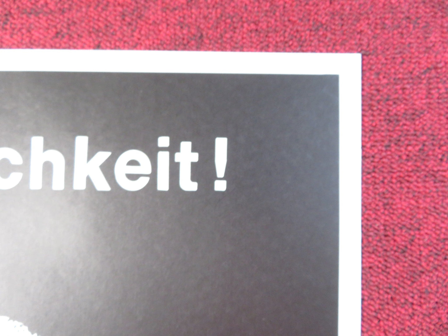 THE HELLSTROM CHRONICLE GERMAN A1 POSTER FOLDED LAWRENCE PRESSMAN 1971 Rendezvous Cinema Movie posters